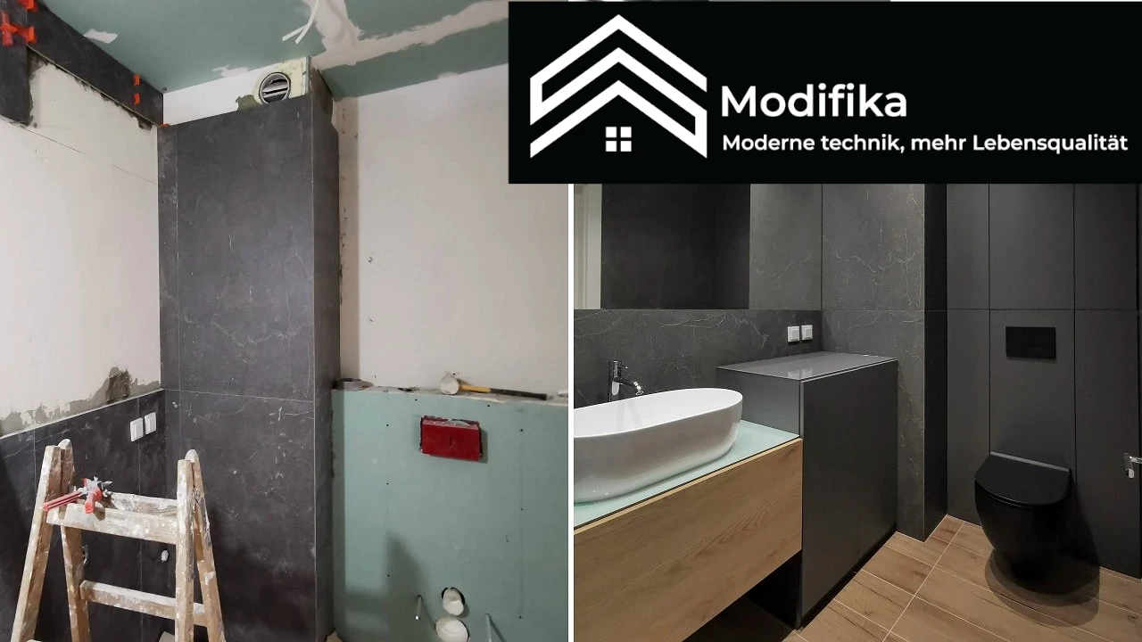 Luxuriöse Badezimmermodernisierung: Eleganz und Funktionalität in Perfektion