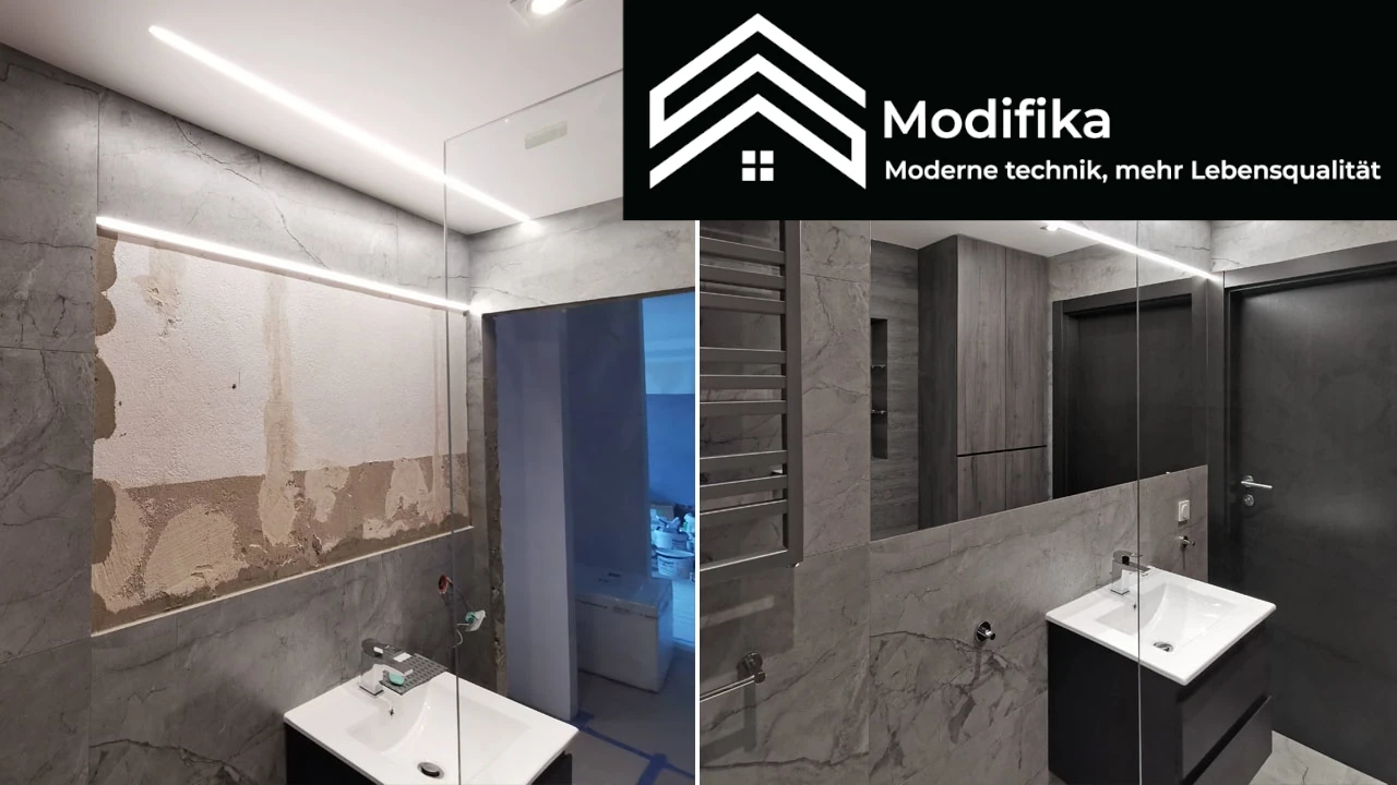 Projekt: Moderner Badezimmerumbau – Vom Rohbau zur Wohlfühloase